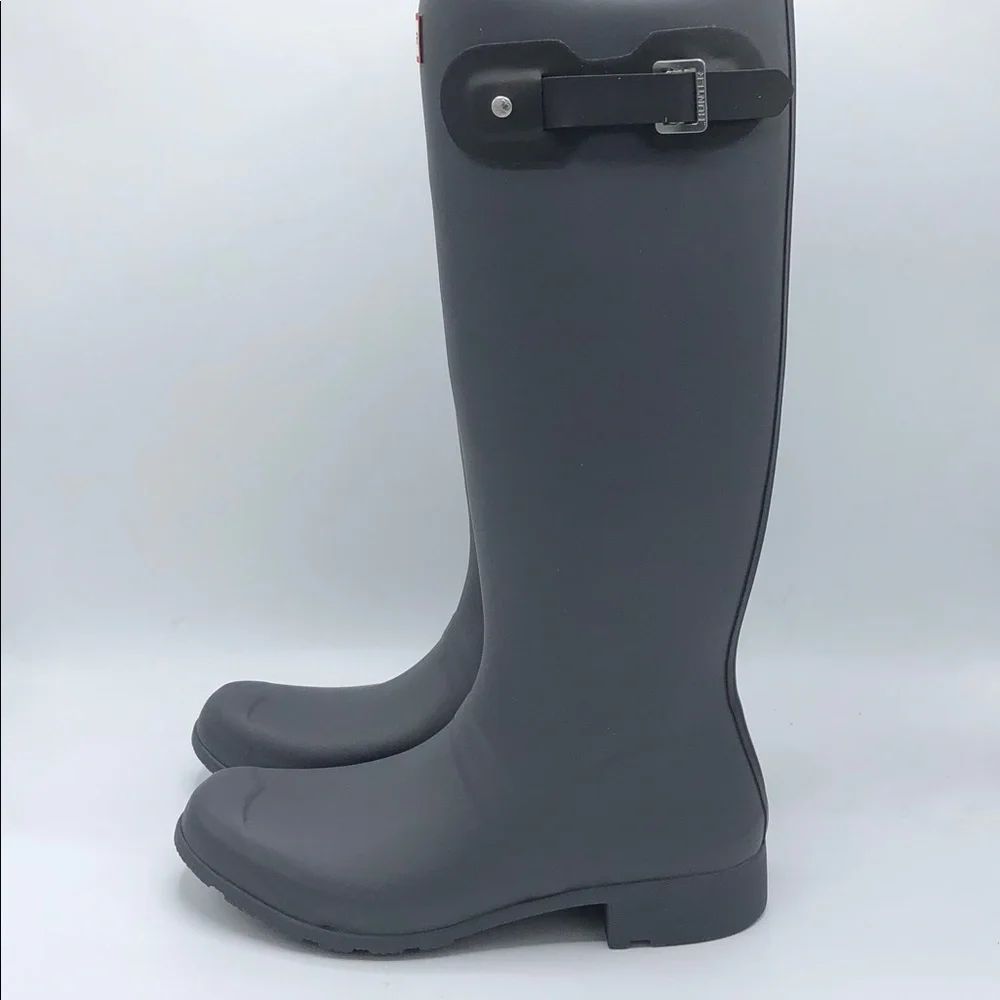 9W - NEW Hunter Original Tour‎ Foldable Tall Rain Boots WFT1026RMA